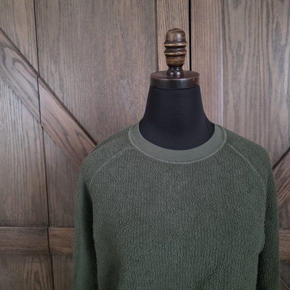 perfectwhitetee Olive Crewneck Sweater - Picture 2 of 4